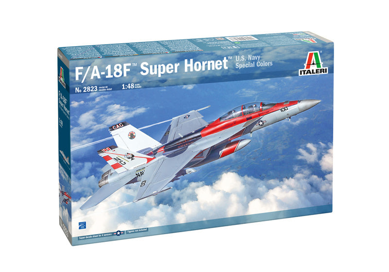 Italeri 2823 1/48 F/A-18F Super Hornet USN Special Colors Model Kit