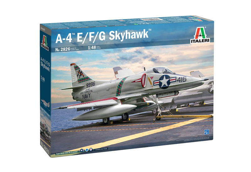 ITALERI 2826 1/48 US Navy A-4E/F/G Skyhawk Model Plane Kit