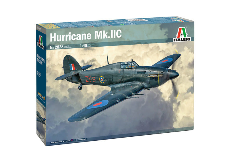 ITALERI 2828 1/48 Hurricane Mk.II C Model Plane Kit