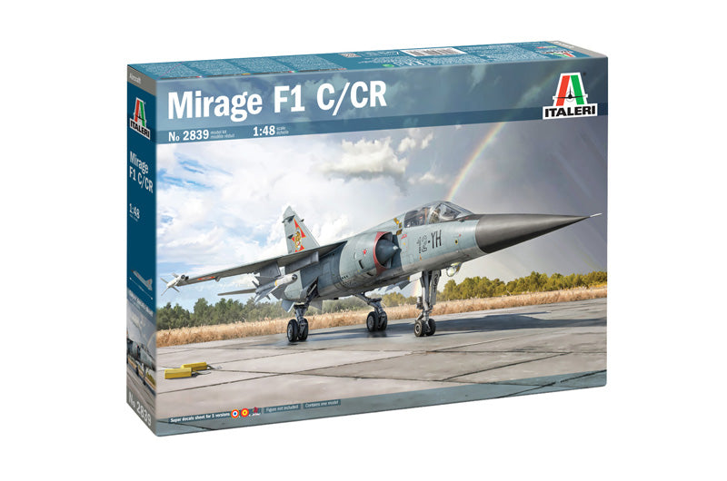 ITALERI 2839 1/48 Mirage F1 C/CR Fighter Model Plane Kit