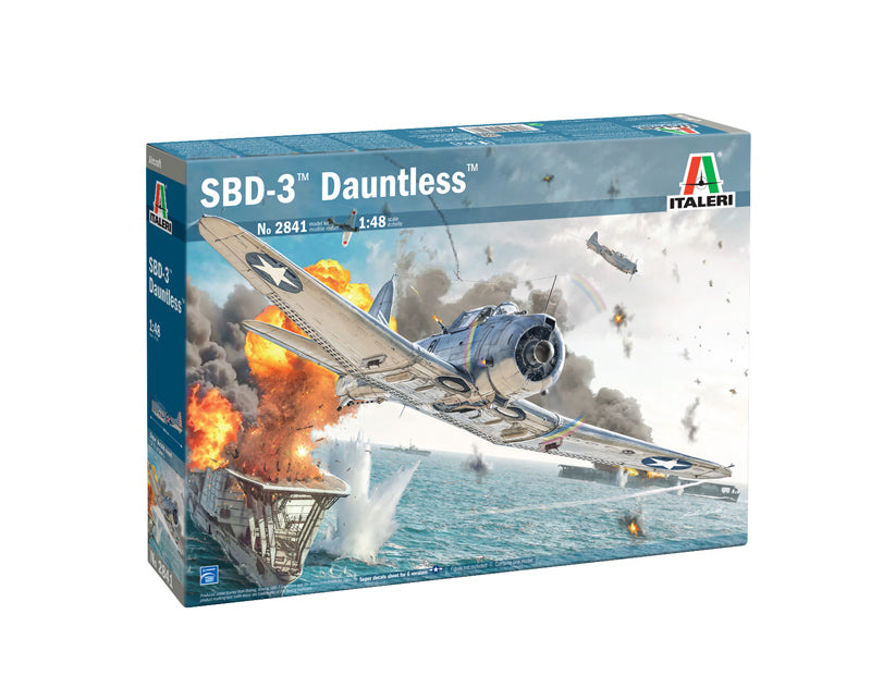 Italeri 2841 1/48 SBD-3 Dauntless Model Aircraft Kit
