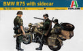 Italeri 315 1/35 BMW R75 Motorcycle with Sidecar Model Kit