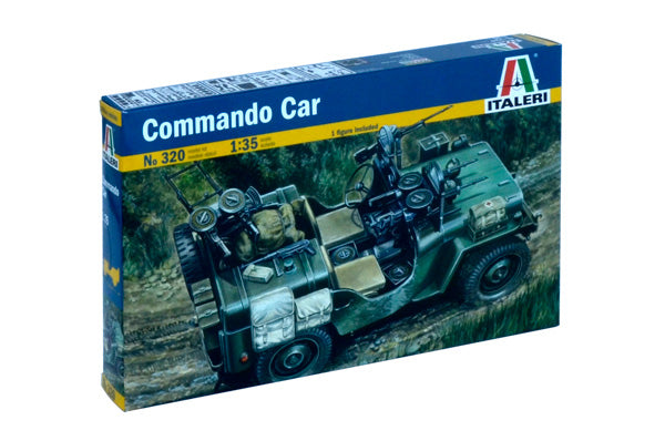 Italeri 320 1/35 US Commando Jeep Model Kit