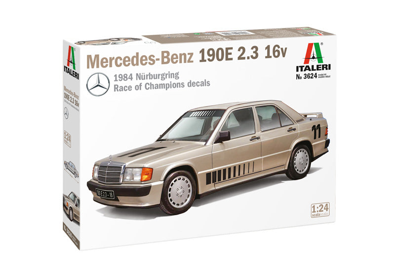 Italeri 3624 1/24 Mercedes Benz 190E 2.3 16V Model Kit