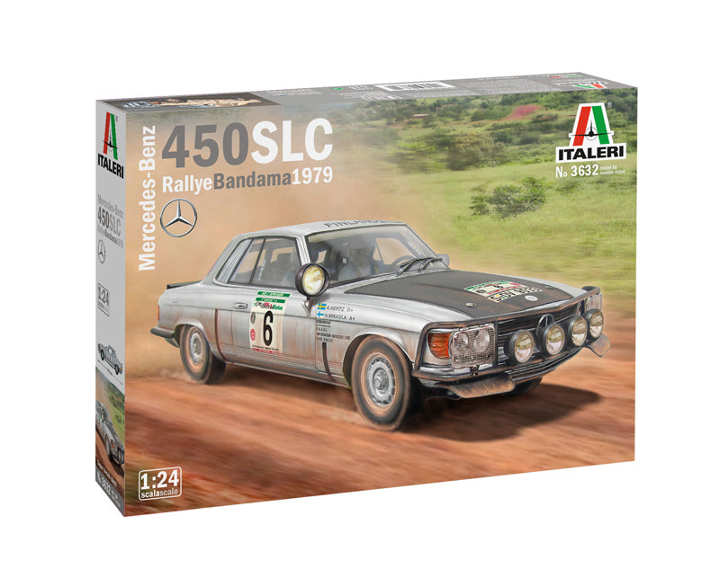 Italeri 3632 1/24 Mercedes-Benz 450 SLC Model Kit