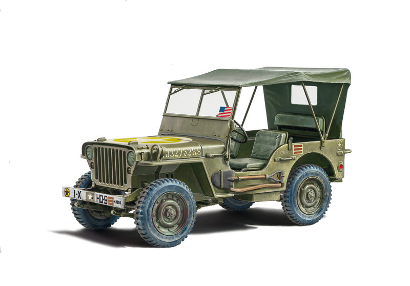 Italeri 3635 1/24 Willys Jeep MB 80th Anniversary Model Kit