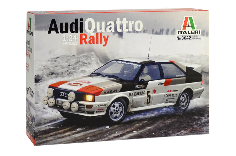 Italeri 3642 1/24 Audi Quattro Rally Model Kit