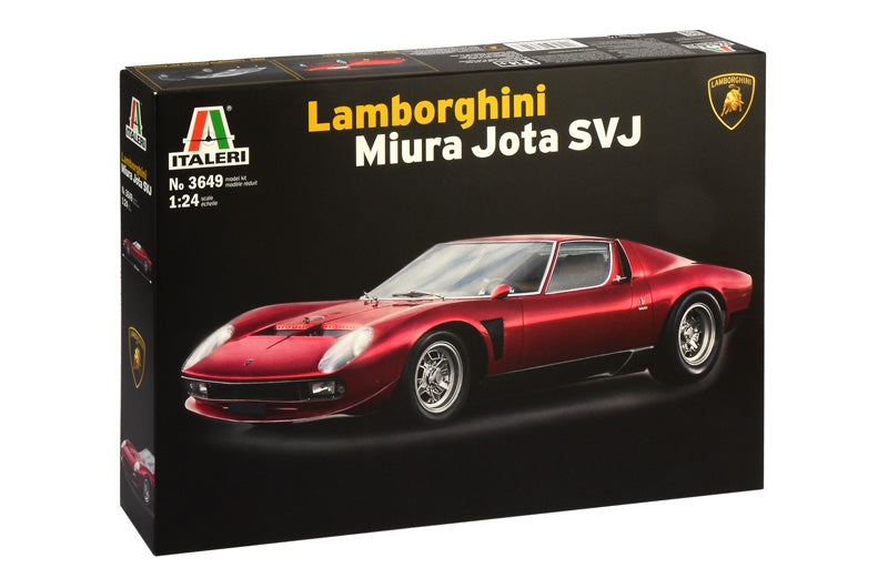 Italeri 3649 1/24 Lamborghini Miura Jota SVJ Model Kit