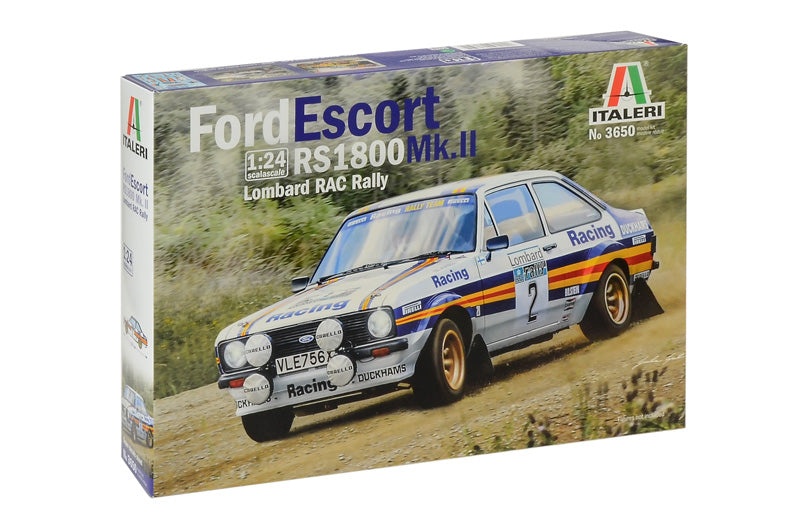 Italeri 3650 1/24 Ford Escort RS1800 MK.II Model Kit