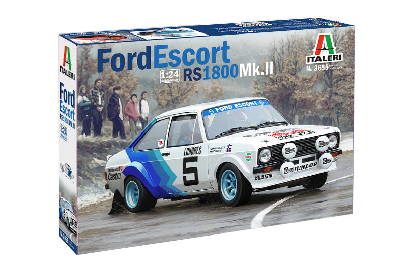 Italeri 3655 1/24 Ford Escort RS1800 MKII Model Kit