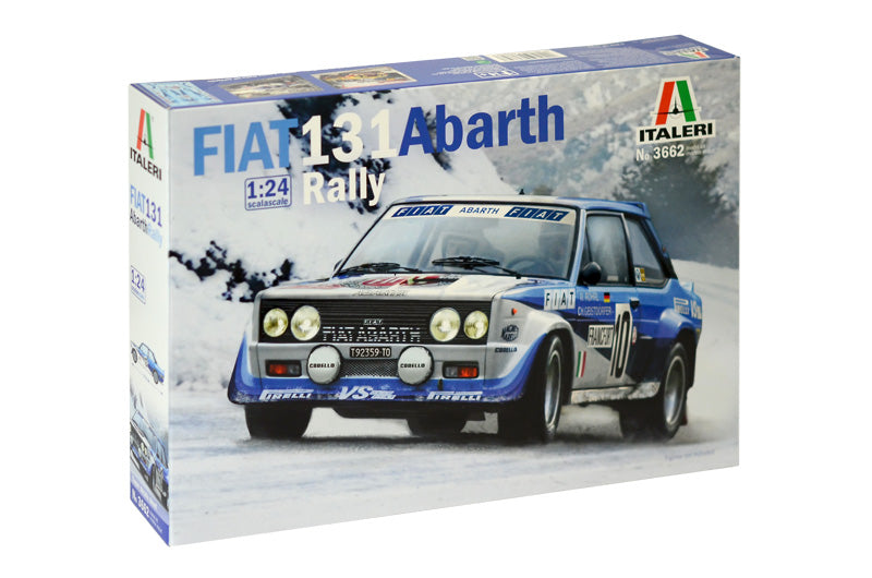 Italeri 3662 1/24 Fiat 131 Abarth Rally Model Kit