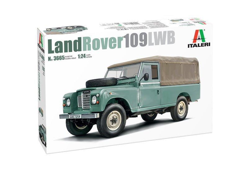 Italeri 3665 1/24 Land Rover 109 LWB Model Kit
