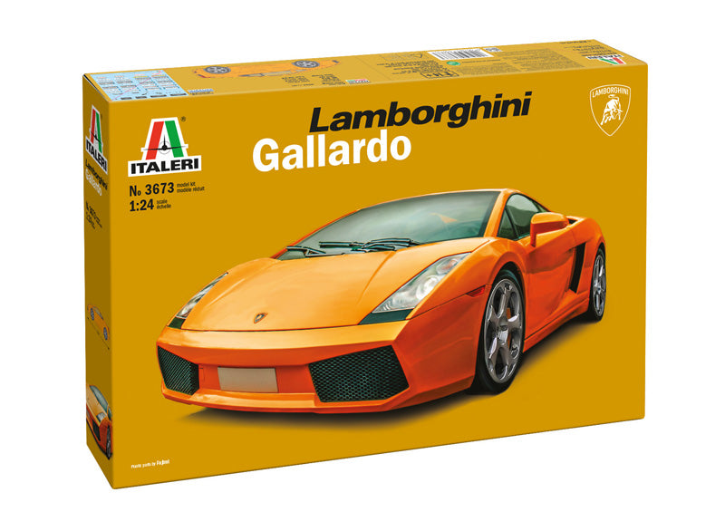 Italeri 3673 1/24 Lamborghini Gallardo Model Kit