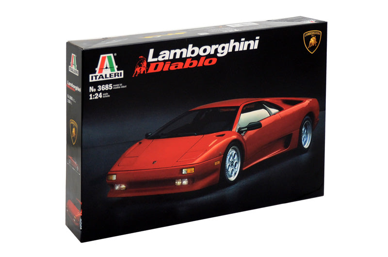 Italeri 3685 1/24 Lamborghini Diablo Model Kit