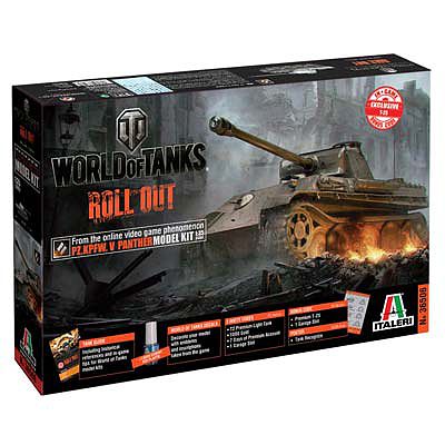 Italeri 37506 1/35 World of Tanks: PzKpfw V Model Kit