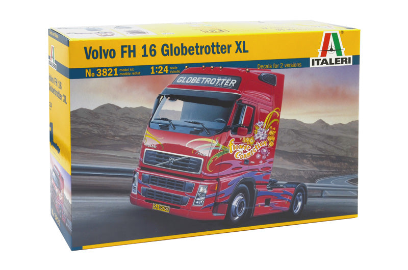 Italeri 3821 1/24 Volvo FH16 Globetrotter XL Model Kit
