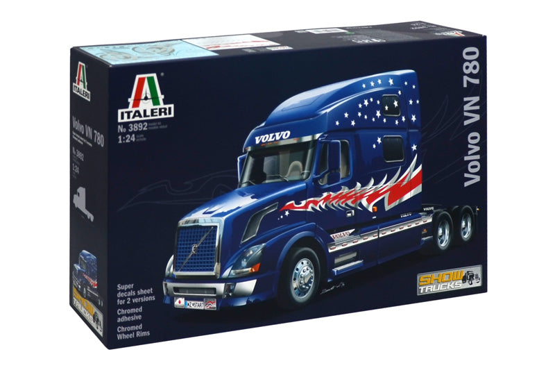 Italeri 3892 1/24 Volvo VN780 Tractor Cab Model Kit