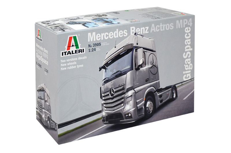 Italeri 3905 1/24 Mercedes Benz Actros MP4 GigaSpace Model Kit