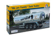 Italeri 3911 1/24 Classic Tanker Trailer "We are family" Model Kit