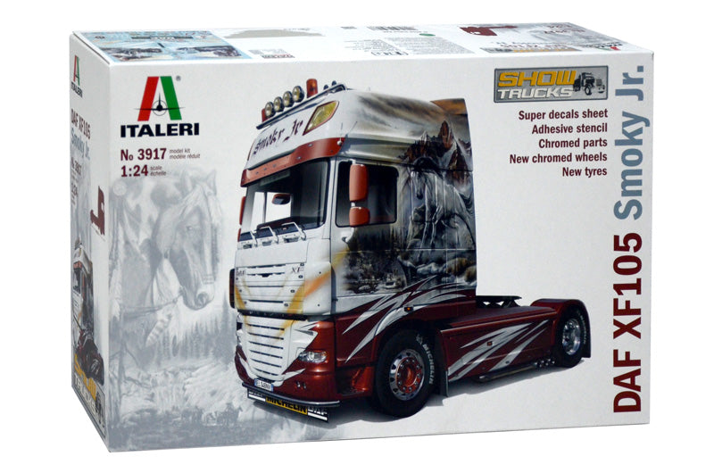 Italeri 3917 1/24 DAF XF105 Smoky Jr Model Kit