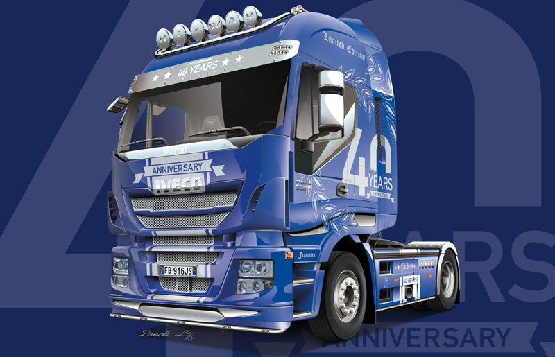 Italeri 3919 1/24 Iveco Hi-Way 40th Anniversary Model Kit