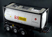 Italeri 3929 1/24 Tecnokar Trailer with 20' Tank Model Kit