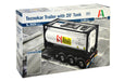 Italeri 3929 1/24 Tecnokar Trailer with 20' Tank Model Kit