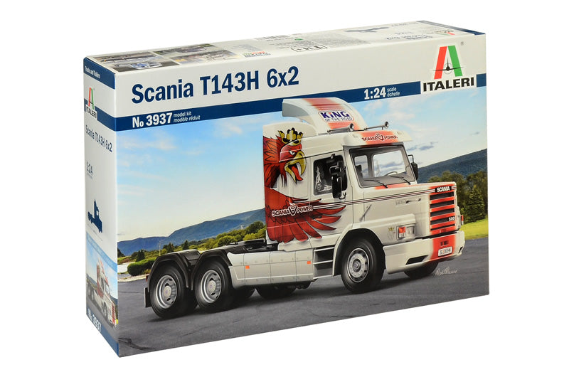 Italeri 3937 1/24 Scania T143H 6x2 Model Kit