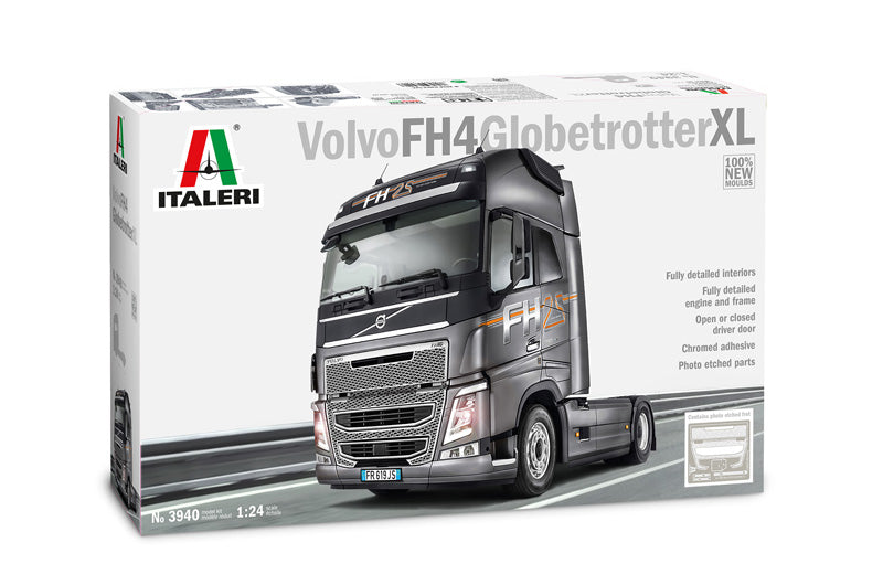 Italeri 3940 1/24 Volvo FH16 Globetrotter XL Model Kit
