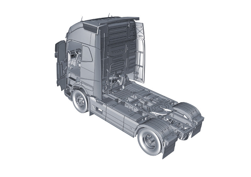 Italeri 3940 1/24 Volvo FH16 Globetrotter XL Model Kit
