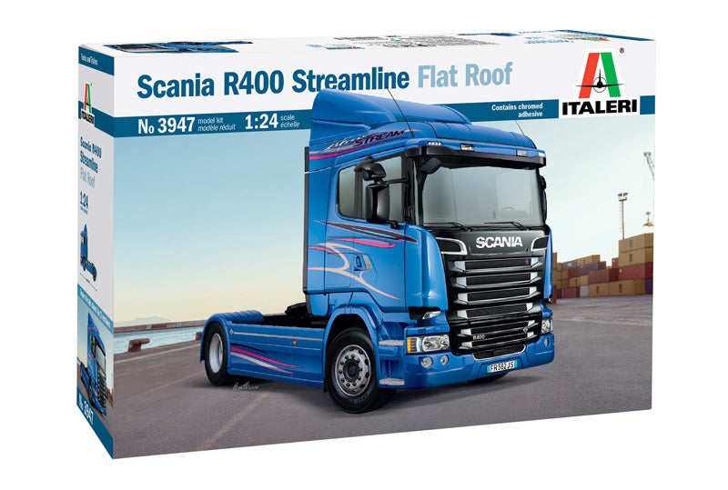 Italeri 3947 1/24 Scania R400 Streamline (Flat Roof) Model Kit