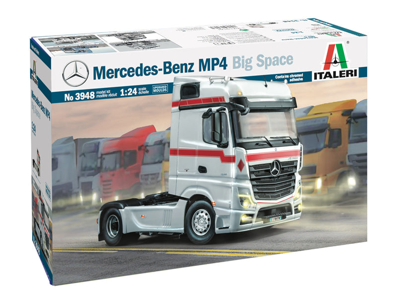 Italeri 3948 1/24 Mercedes-Benz MP4 Big Space (Middle Roof) Model Kit