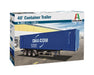Italeri 3951 1/24 40' Container Trailer Model Kit