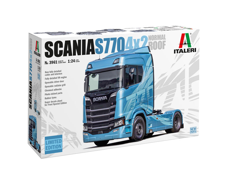 Italeri 3961 1/24 Scania 770 4x2 Normal Roof Model Kit