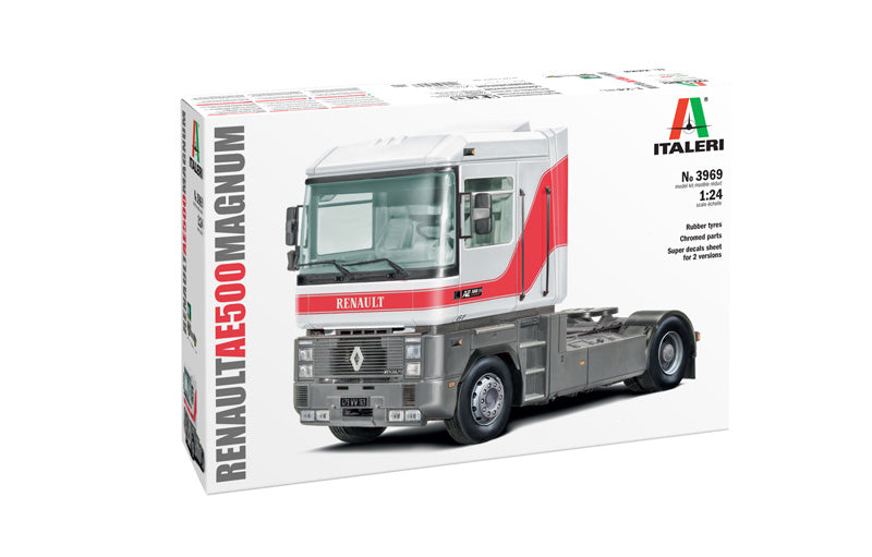 Italeri 3969 1/24 Renault AE500 Magnum Truck Model Kit