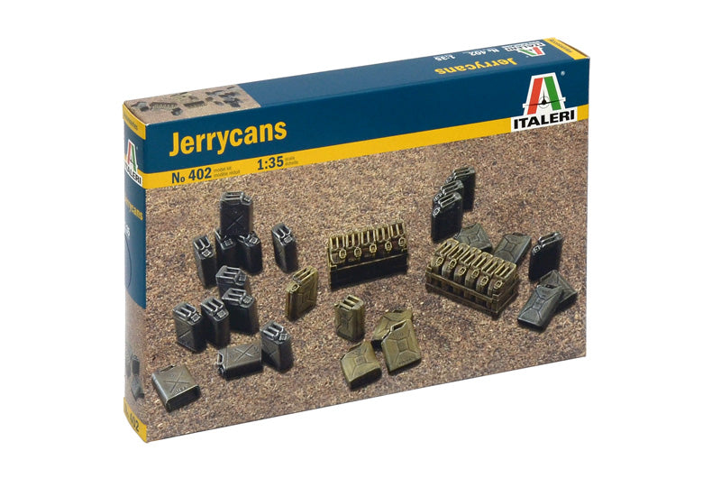 Italeri 402 1/35 Jerry Cans Model Kit