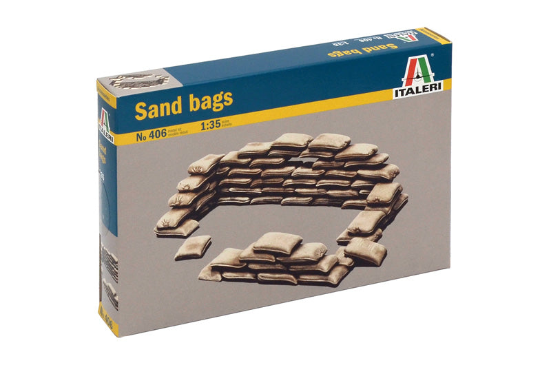 Italeri 406 1/35 Sandbags Model Kit