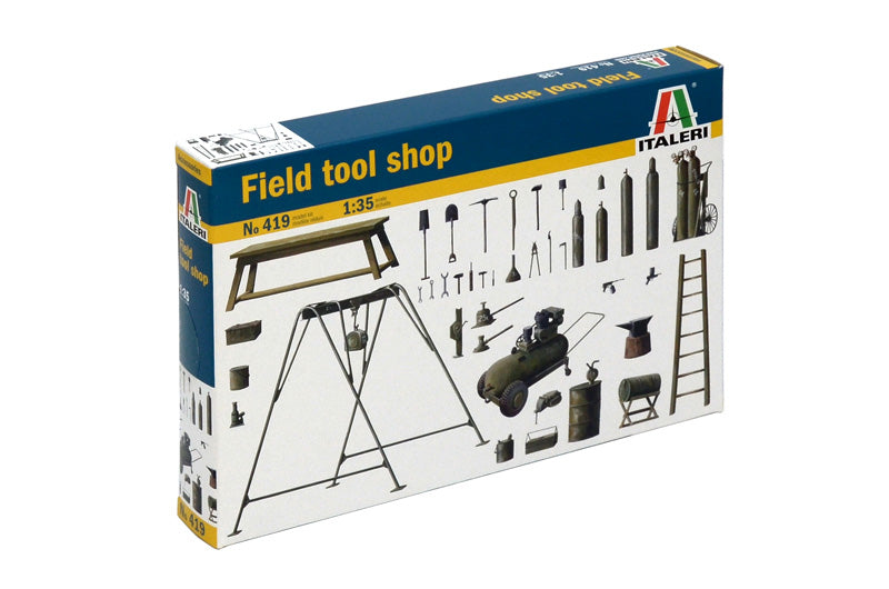 Italeri 419 1/35 Field Tool Shop Model Kit