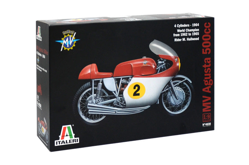 Italeri 4630 1/9 MV Agusta 4-Cylinder 500ccm 1964 Motorcycle Model Kit