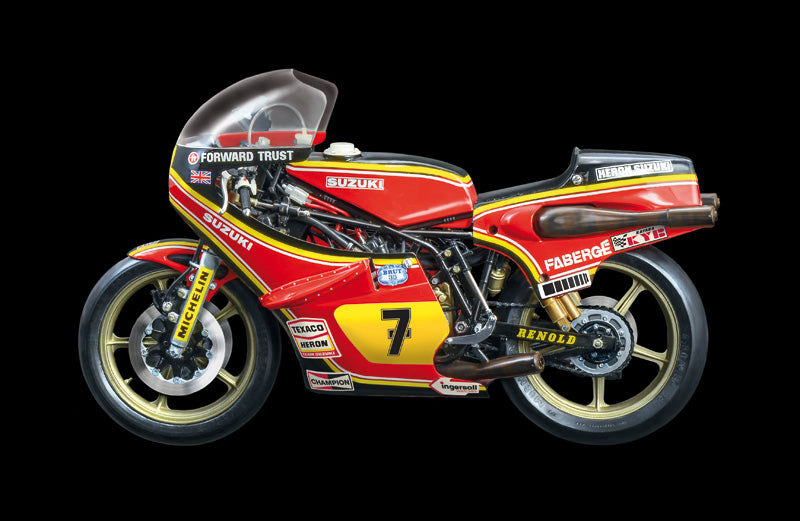 Italeri 4644 1/9 '78 Suzuki RG500 XR27 Motorcycle Model Kit