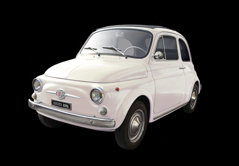 Italeri 4703 1/12 Fiat 500F Version 1968 Car Model Kit