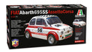 Italeri 4705 1/12 Fiat Abarth 695 SS/Assetto :12 Model Kit