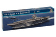 Italeri 5534 1/720 USS U.S.S. George H.W. Bush CVN77 Aircraft Carrier Model Kit