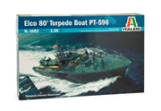 Italeri 5602 1/35 Elco 80' Torpedo Boat PT-596 Model Kit