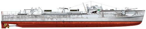 Italeri 5603 1/35 Schnellboot S100 Model Kit