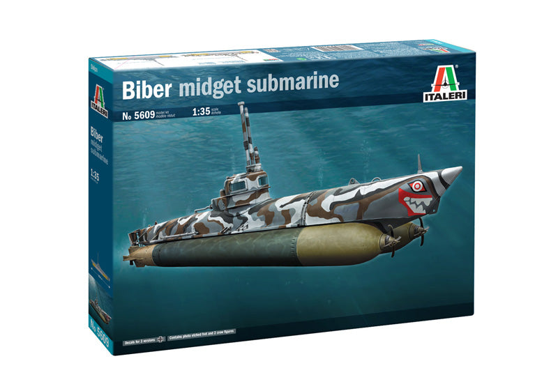 Italeri 5609 1/35 Biber Midget Submarine Model Kit