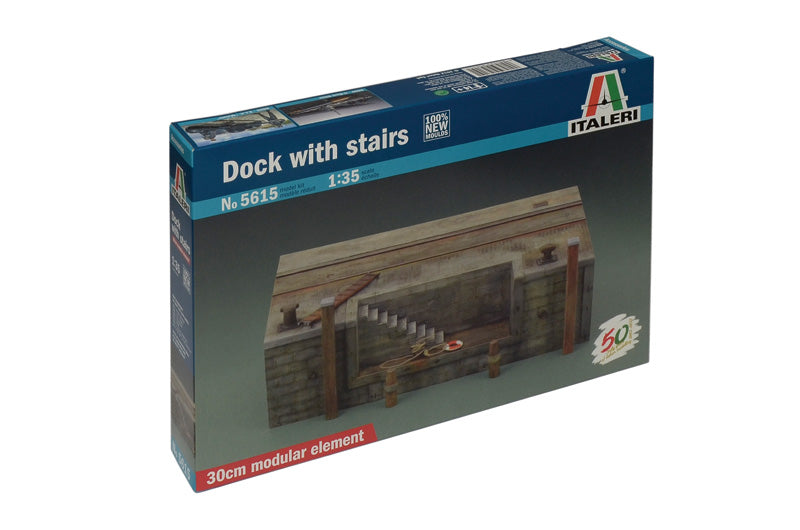 Italeri 5615 1/35 Dock with Stairs Model Kit