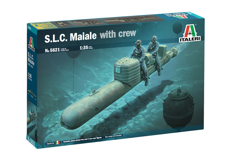 Italeri 5621 1/35 SLC Maiale with Crew Model Kit