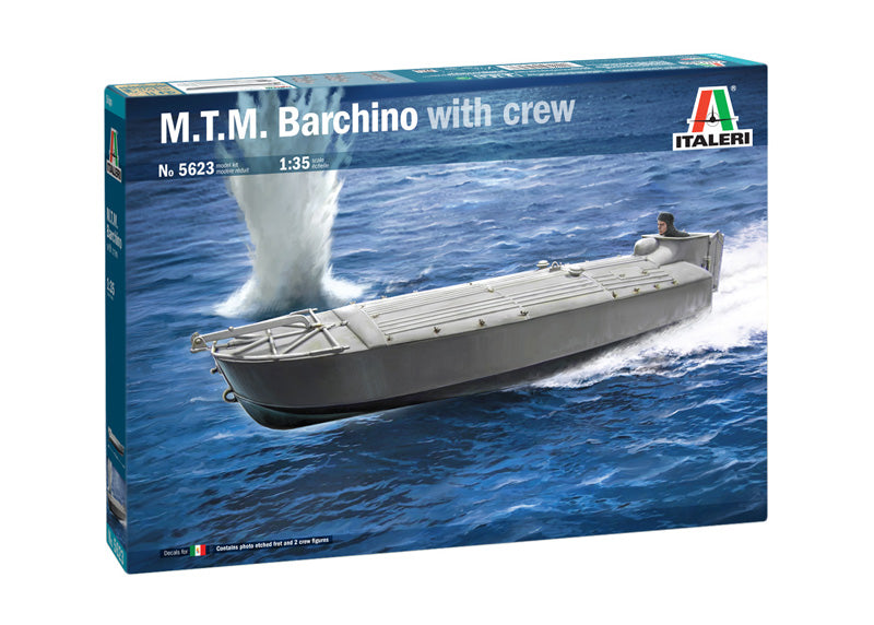 Italeri 5623 1/35 M.T.M. Barchino with Crew Model Kit