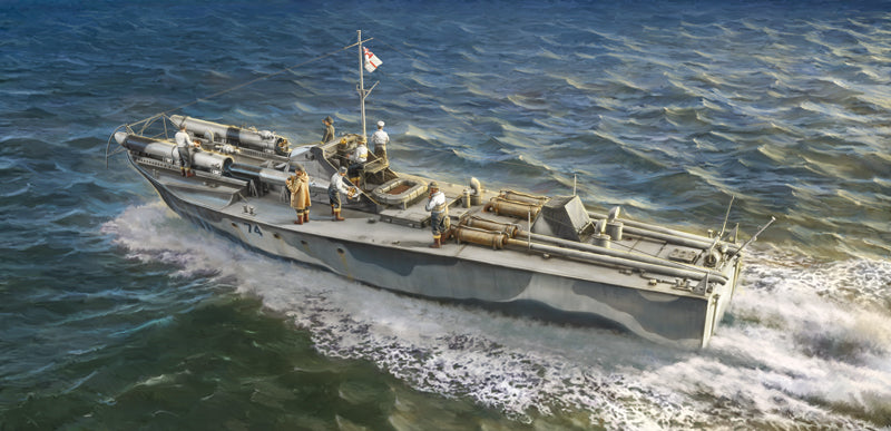 Italeri 5624 1/35 Vosper MTB 74 Torpedo Boat with Crew Model Kit